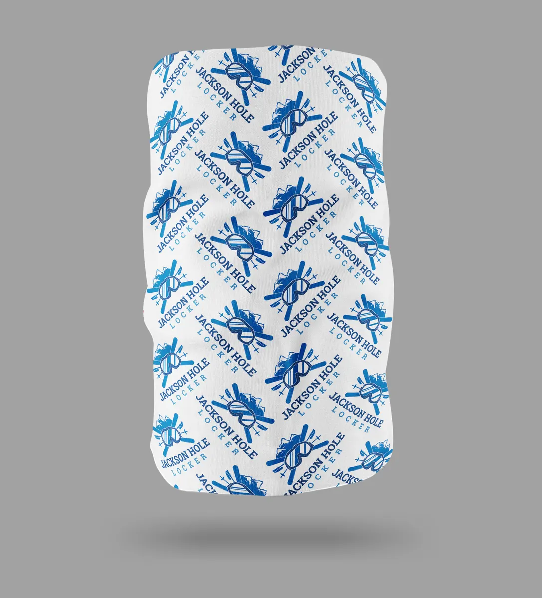 All-over logo gaiter