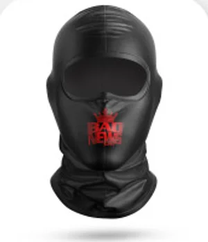 Ski Mask Layout Options #7: Single chin logo