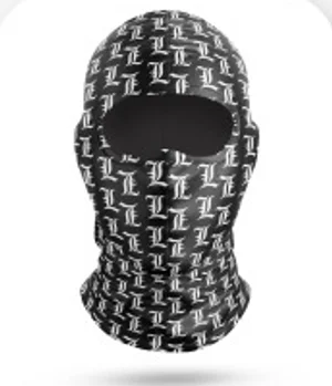 Ski Mask Layout Options #14: Dense all-over monogram