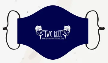 Face Mask Layout Options #7: Wide center logo