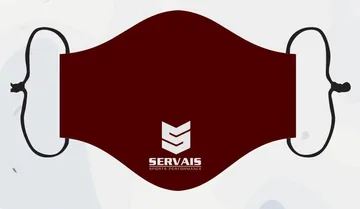 Face Mask Layout Options #10: Logo low center