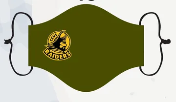 Face Mask Layout Options #19: Logo, left cheek