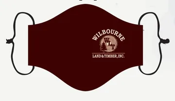 Face Mask Layout Options #20: Logo, right cheek