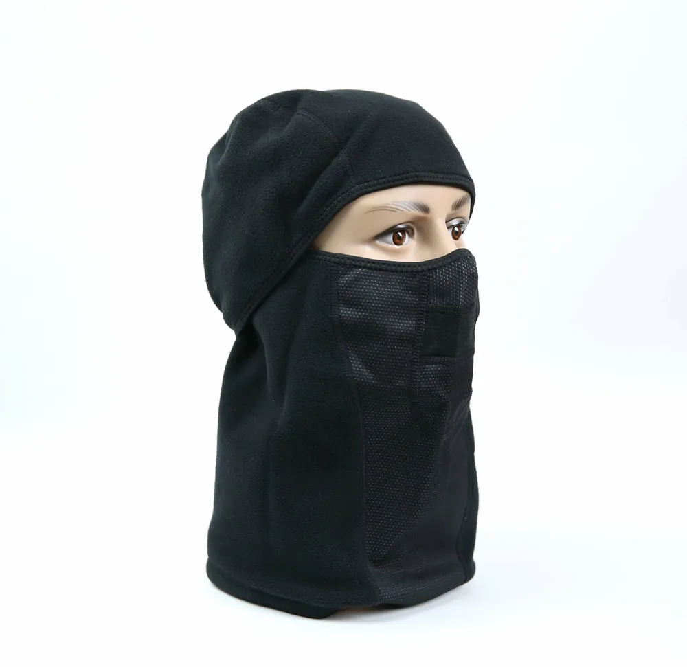 Fleece Balaclava With Printed Logo