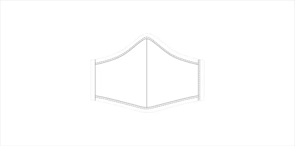 Cotton logo mask template