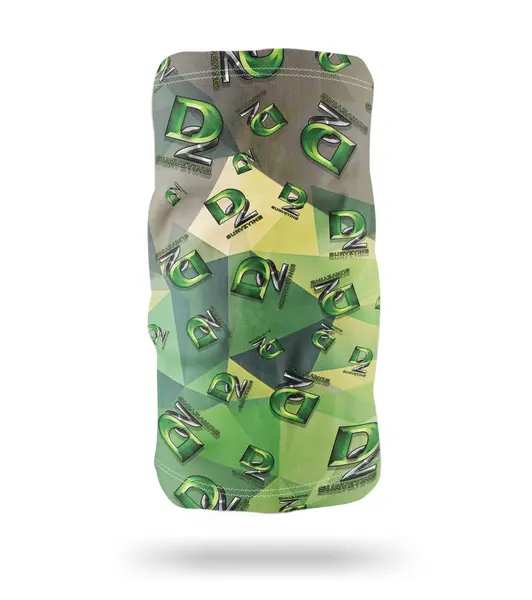 Seamed gaiter print guide template